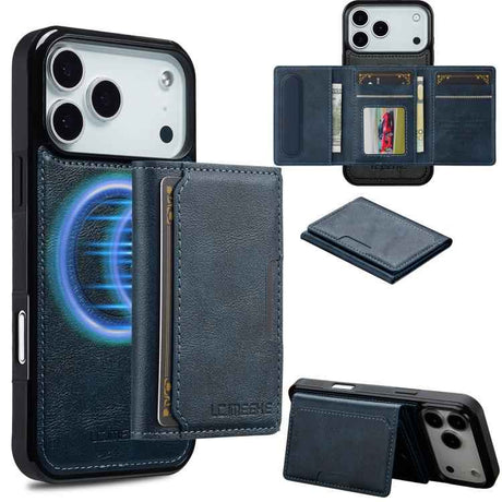 LC.IMEEKE L5 Series Detachable RFID Card Bag Magsafe Phone Case