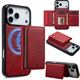 LC.IMEEKE L5 Series Detachable RFID Card Bag Magsafe Phone Case