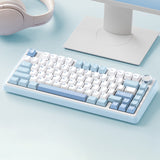 AULA F75 Mechanical Keyboard - 80-Key RGB Wired, 2.4G, Bluetooth Connectivity