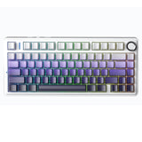 AULA F75: 80-Key RGB Mechanical Keyboard - Wired, 2.4G, Bluetooth