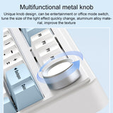 AULA F75 Mechanical Keyboard - 80-Key RGB Wired, 2.4G, Bluetooth Connectivity