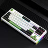 AULA F87: Mechanische RGB-Tastatur mit 87 Tasten – Kabelgebunden/2,4G/Bluetooth