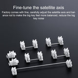 Teclado mecánico AULA F87 RGB de 87 teclas con cable, Bluetooth y conectividad 2.4G