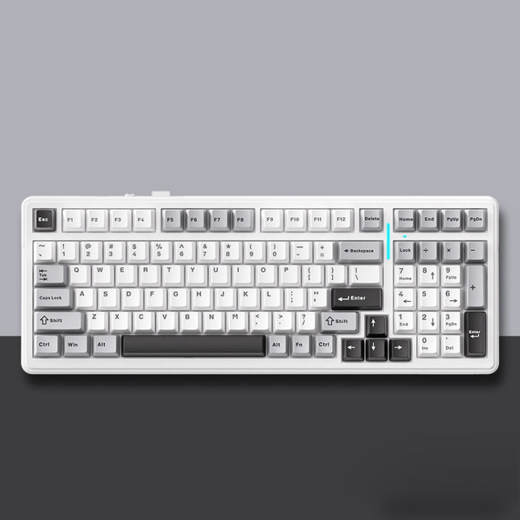 Teclado mecánico AULA F99 RGB - 3 modos con 99 teclas