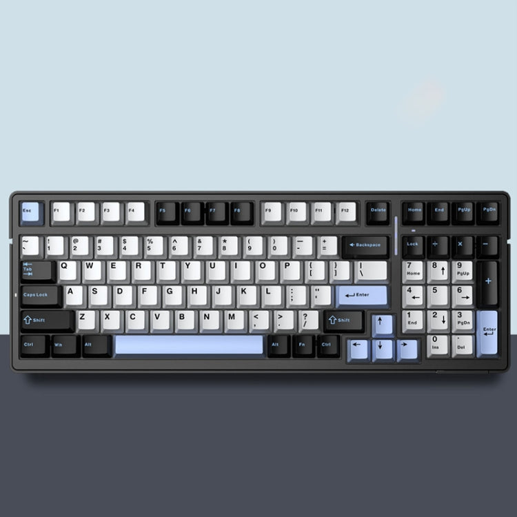 Teclado mecánico AULA F99 RGB - 3 modos con 99 teclas