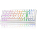Teclado mecánico AULA F99 RGB - 3 modos con 99 teclas