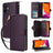 Nine-card Slots Zipper Wallet Bag Leather Phone Case