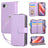 Nine-card Slots Zipper Wallet Bag Leather Phone Case