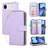 Nine-card Slots Zipper Wallet Bag Leather Phone Case