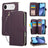 Nine-card Slots Zipper Wallet Bag Leather Phone Case