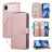 Nine-card Slots Zipper Wallet Bag Leather Phone Case