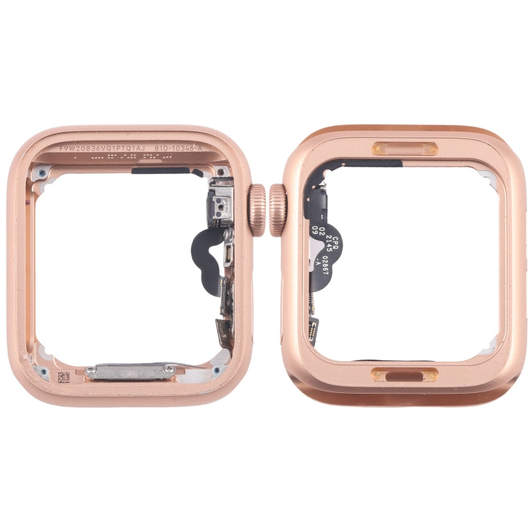 Marco de aleación de aluminio para Apple Watch Series 4 con cable de eje giratorio de corona (40 mm y 44 mm, LTE y GPS)
