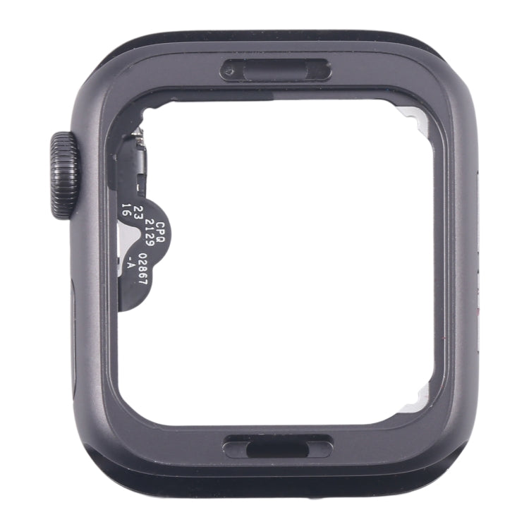 Marco de aleación de aluminio para Apple Watch Series 4 con cable de eje giratorio de corona (40 mm y 44 mm, LTE y GPS)