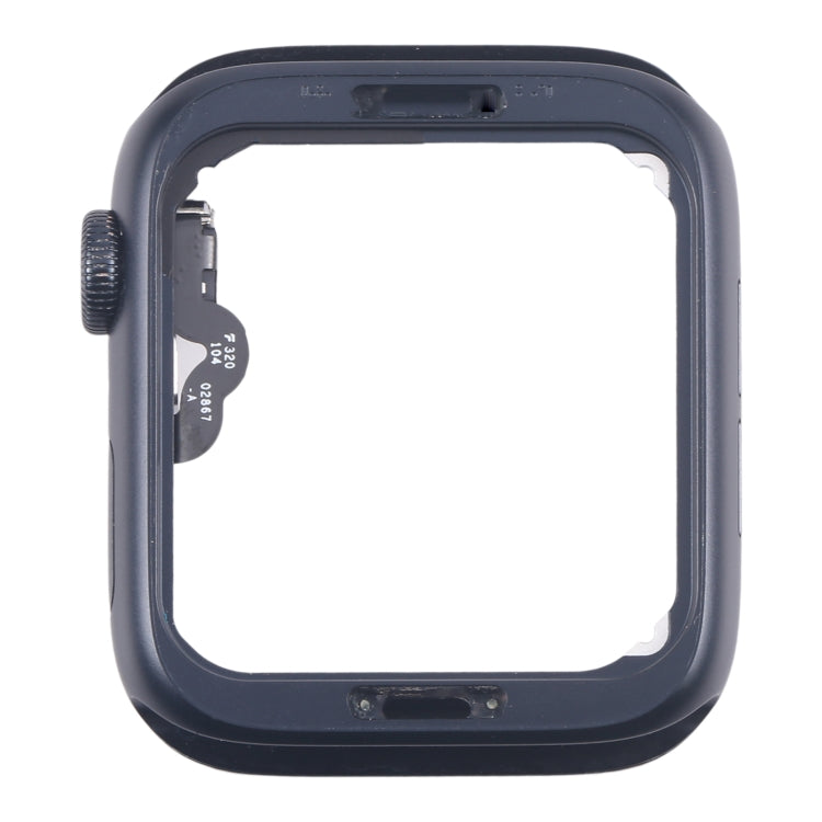 Aluminum Alloy Frame Bezel with Crown Spin Axis Flex Cable for Apple Watch SE 2022 (40mm & 44mm LTE/GPS)