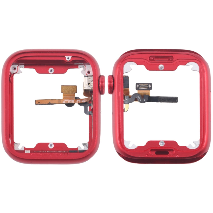 Aluminum Bezel Frame with Crown & Flex Cable for Apple Watch Series 7/8/9 (41mm & 45mm)