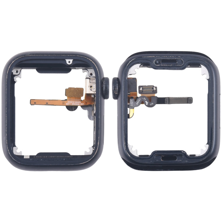 Aluminum Bezel Frame with Crown & Flex Cable for Apple Watch Series 7/8/9 (41mm & 45mm)