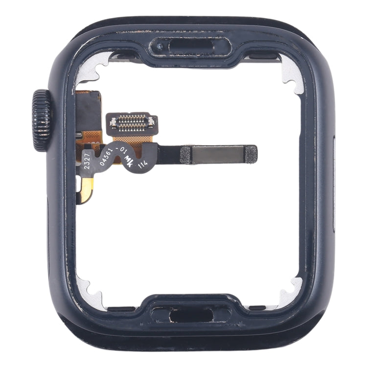 Aluminum Bezel Frame with Crown & Flex Cable for Apple Watch Series 7/8/9 (41mm & 45mm)