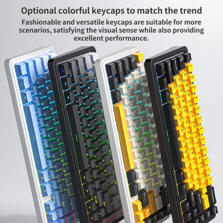 AULA F65 67 Keys 2.4G / BT / Wired Three Model RGB Gaske Mechanical Keyboard - LYDARZ