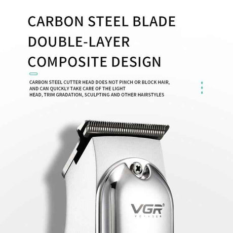 VGR V-071 5W Carbon Steel Blade USB Electric Hair Clipper, V-071