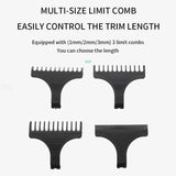 VGR V-071 5W Carbon Steel Blade USB Electric Hair Clipper, V-071