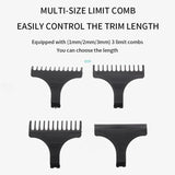 VGR V-071 5W Carbon Steel Blade USB Electric Hair Clipper, V-071