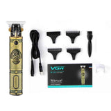 VGR V-085 Vintage Hairstyles Carving USB Electric Hair Clipper, V-085