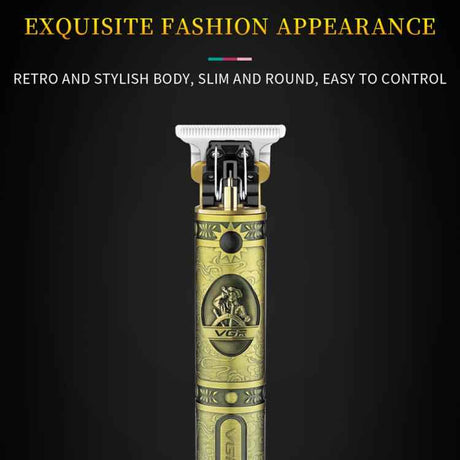 VGR V-085 Vintage Hairstyles Carving USB Electric Hair Clipper, V-085
