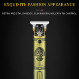 VGR V-085 Vintage Hairstyles Carving USB Electric Hair Clipper, V-085