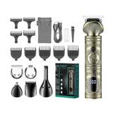 VGR V-106 6-in-1 Digital Display Electric Hair Clipper Kit, V-106