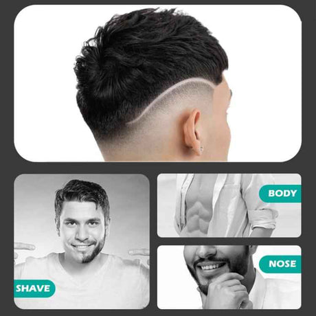 VGR V-106 6-in-1 Digital Display Electric Hair Clipper Kit, V-106