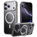 Frosted 360 Degree MagSafe Magnetic Holder Phone Case