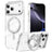 Frosted 360 Degree MagSafe Magnetic Holder Phone Case