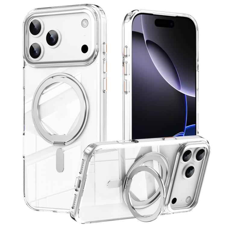 Frosted 360 Degree MagSafe Magnetic Holder Phone Case