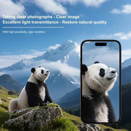 IMAK High Definition Integrated Rear Camera Glass Lens Film, Black Eye Design