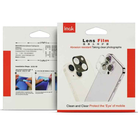 IMAK High Definition Integrated Rear Camera Glass Lens Film, Black Eye Design