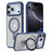 Airbag MagSafe Shockproof Frosted Phone Case with Fold Holder