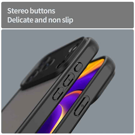 Fan Dun Series TPU Hybrid PC Frosted Phone Case