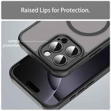 Fan Dun Series TPU Hybrid PC Frosted Magsafe Phone Case
