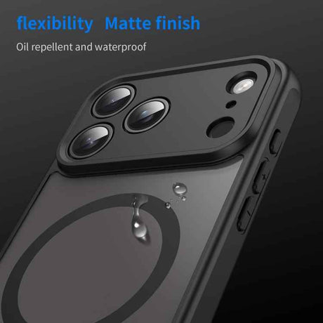 Fan Dun Series TPU Hybrid PC Frosted Magsafe Phone Case