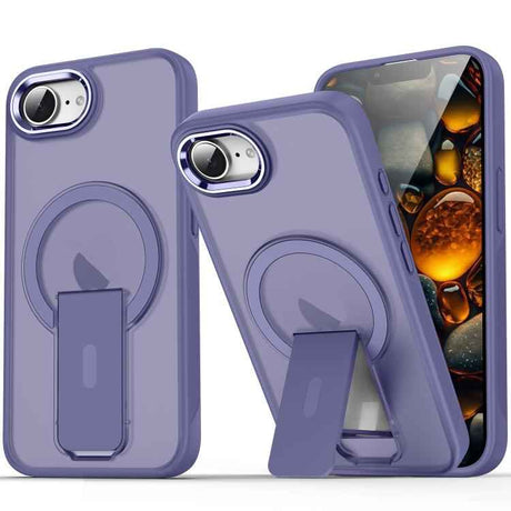 Acrylic Hybrid TPU MagSafe Holder Phone Case