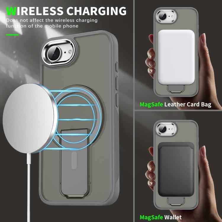 Acrylic Hybrid TPU MagSafe Holder Phone Case