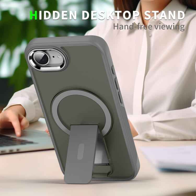 Acrylic Hybrid TPU MagSafe Holder Phone Case