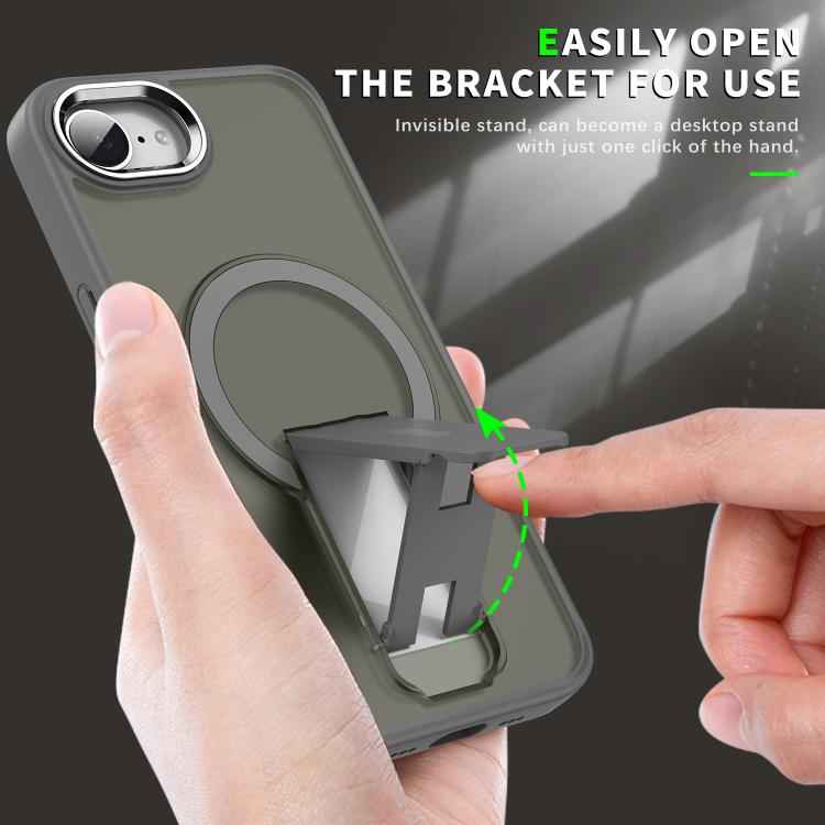 Acrylic Hybrid TPU MagSafe Holder Phone Case