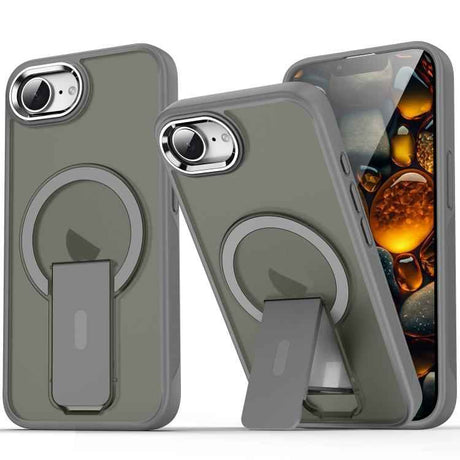 Acrylic Hybrid TPU MagSafe Holder Phone Case