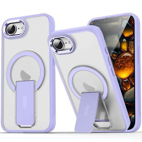 Acrylic Hybrid TPU MagSafe Holder Phone Case