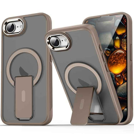 Acrylic Hybrid TPU MagSafe Holder Phone Case