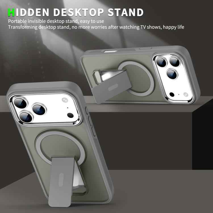 Acrylic Hybrid TPU MagSafe Holder Phone Case