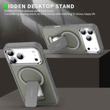 Acrylic Hybrid TPU MagSafe Holder Phone Case