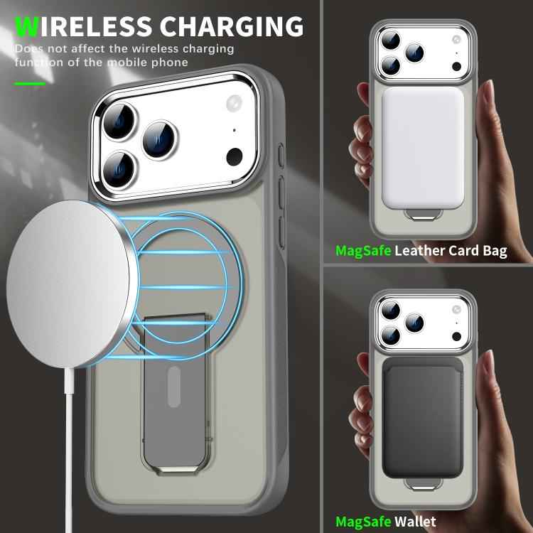 Acrylic Hybrid TPU MagSafe Holder Phone Case
