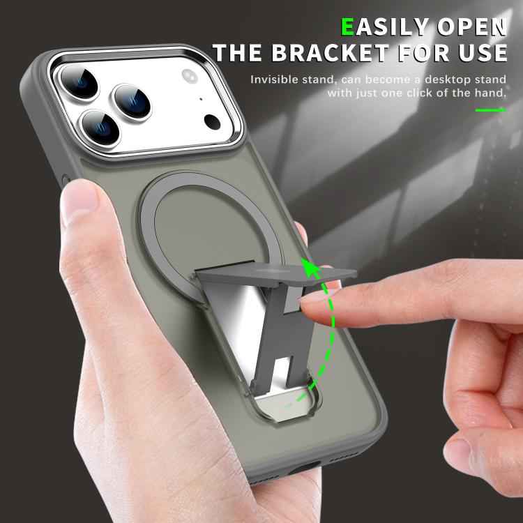 Acrylic Hybrid TPU MagSafe Holder Phone Case